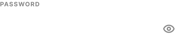 Password input field