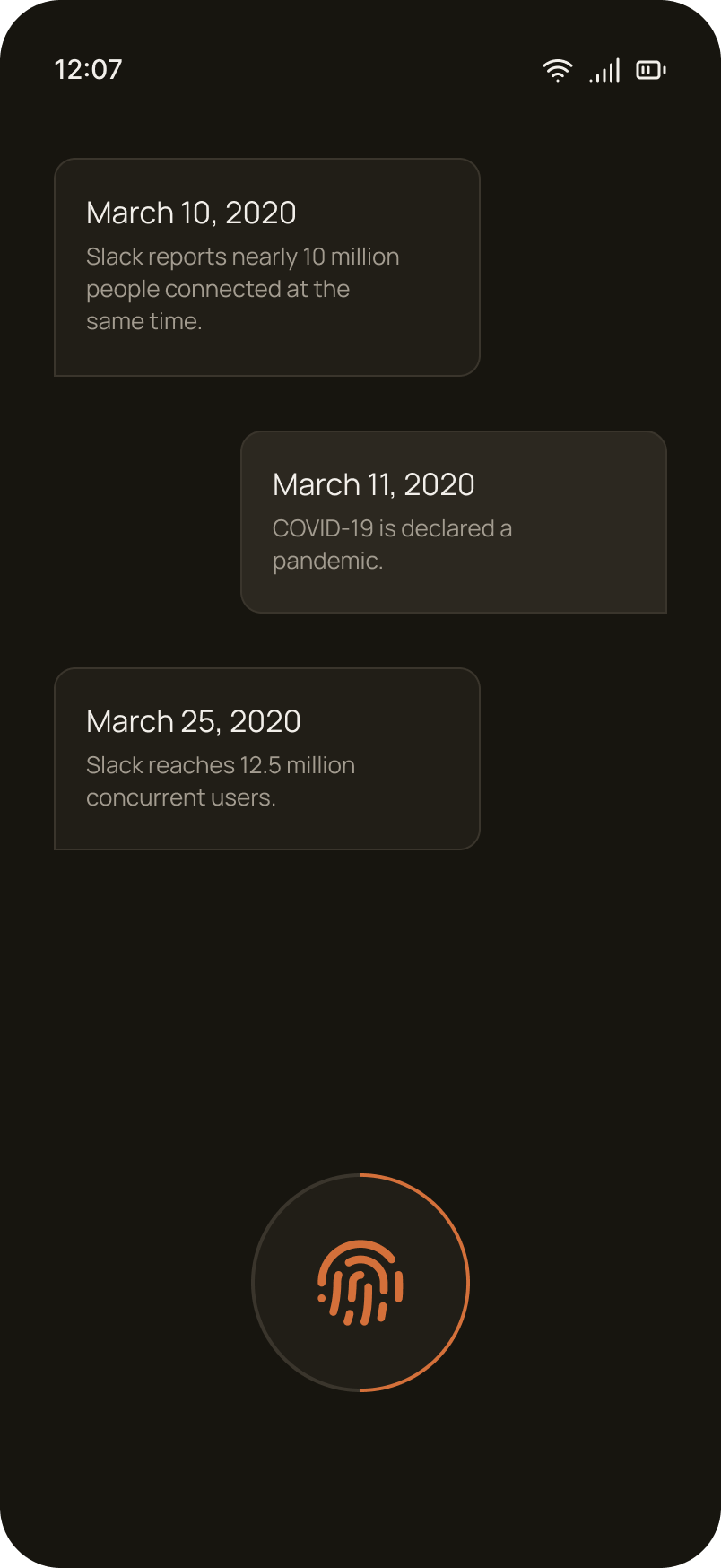 Butterfly Effect, part 2 — the scenario unfolds week by week